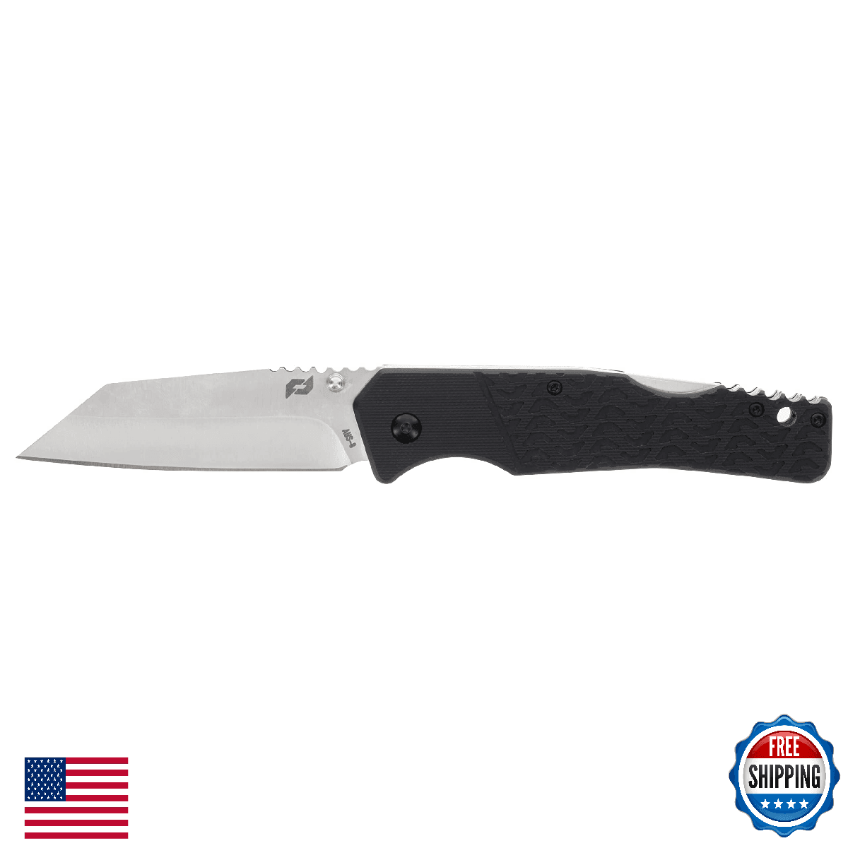 Schrade Delta Class Ultimatum Folder 8in AUS-8 Steel Blade G10 Handle - Image 1