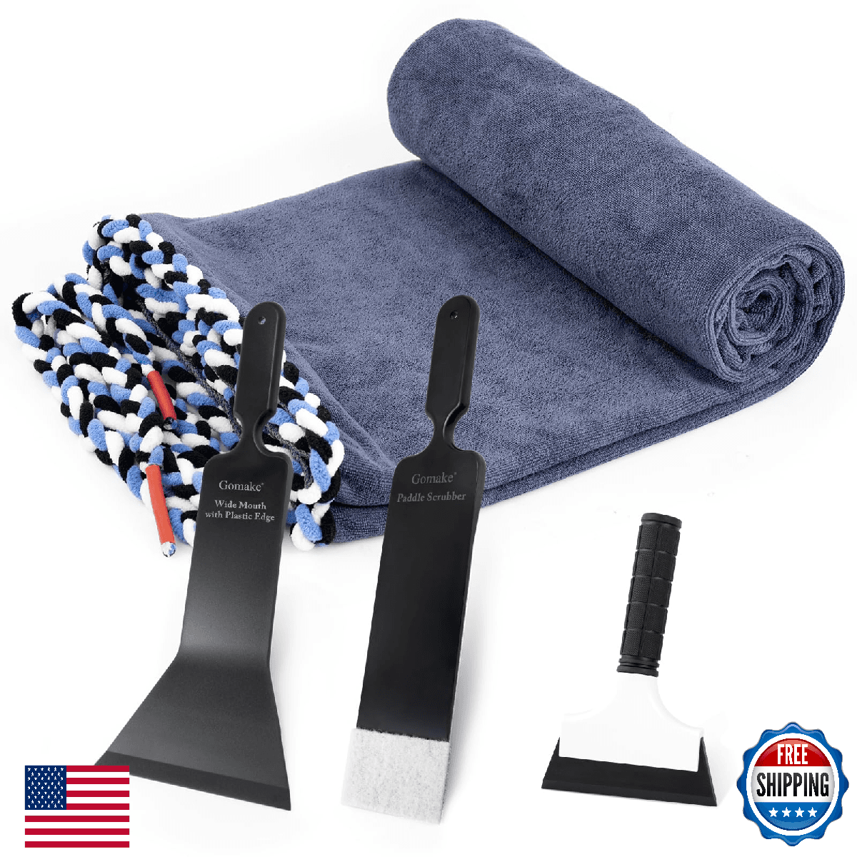 Gomake Window Tint Dash Cover Towel Absorbent Car Dashboard Protection Microfibe - Image 1