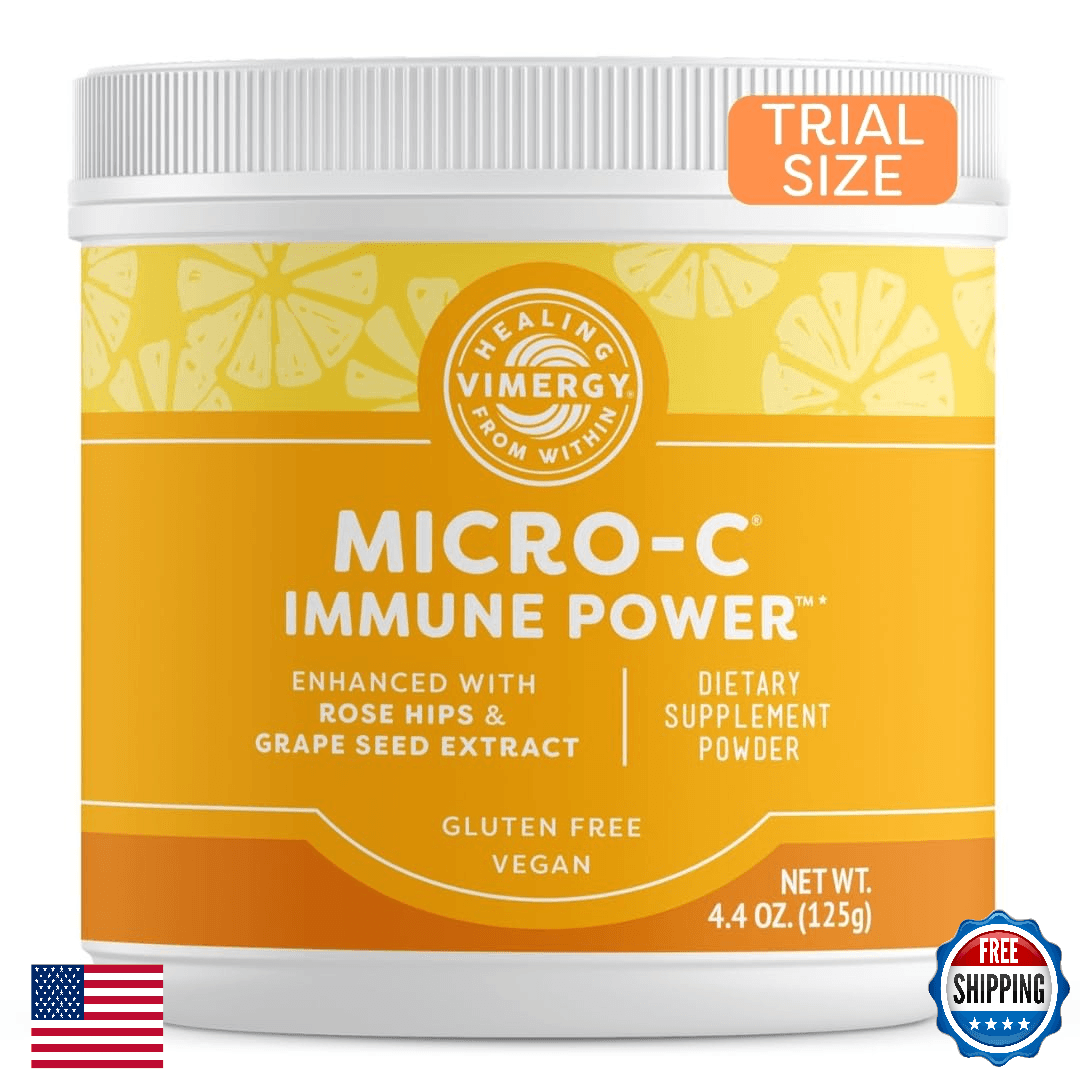 Vimergy Micro-C Immune Power - 34 Servings, 2000mg, Gentle, Fast Absorption - Image 1