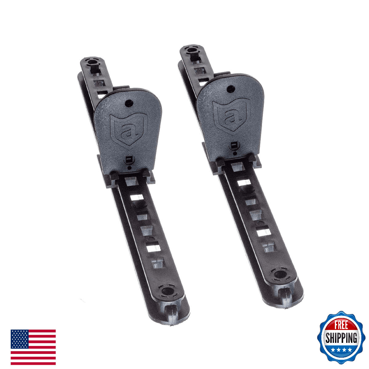 Attwood 11940-2 Universal Adjustable Kayak Foot Pegs/Brace Trigger Loc - Image 1