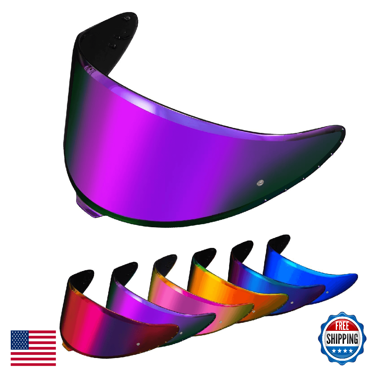 PSLER RF-1400 RF 1400 Visor CWR-F2R Face Shield Motorcycle Helmet Shield Accesso - Image 1