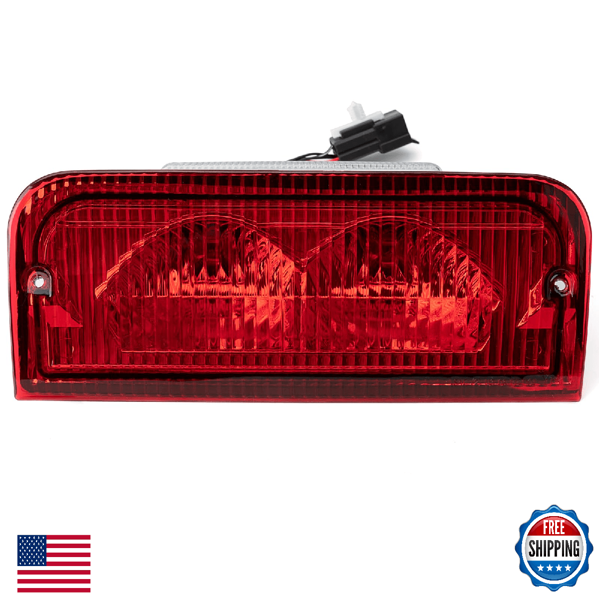 Center High Mount Stop Light Brake Light Compatible with 1992-2022 Ford E150 E25 - Image 1