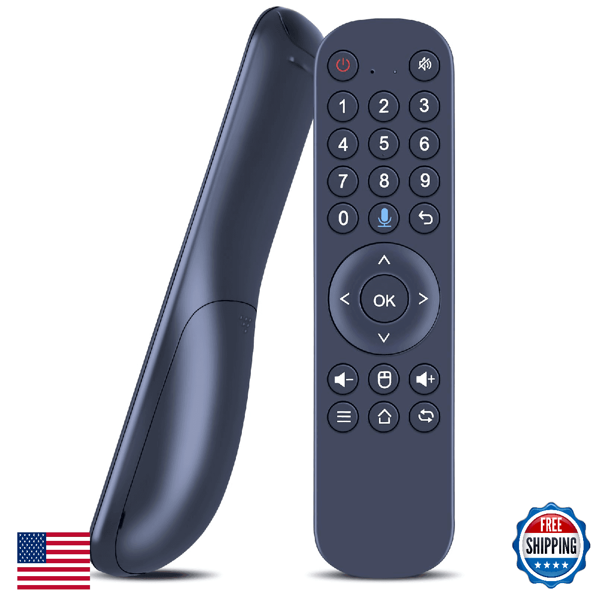 Replacement Voice Remote Control for HTV 7/ H7 / HTV 8 / H8 /htv cast Brazil Bra - Image 1