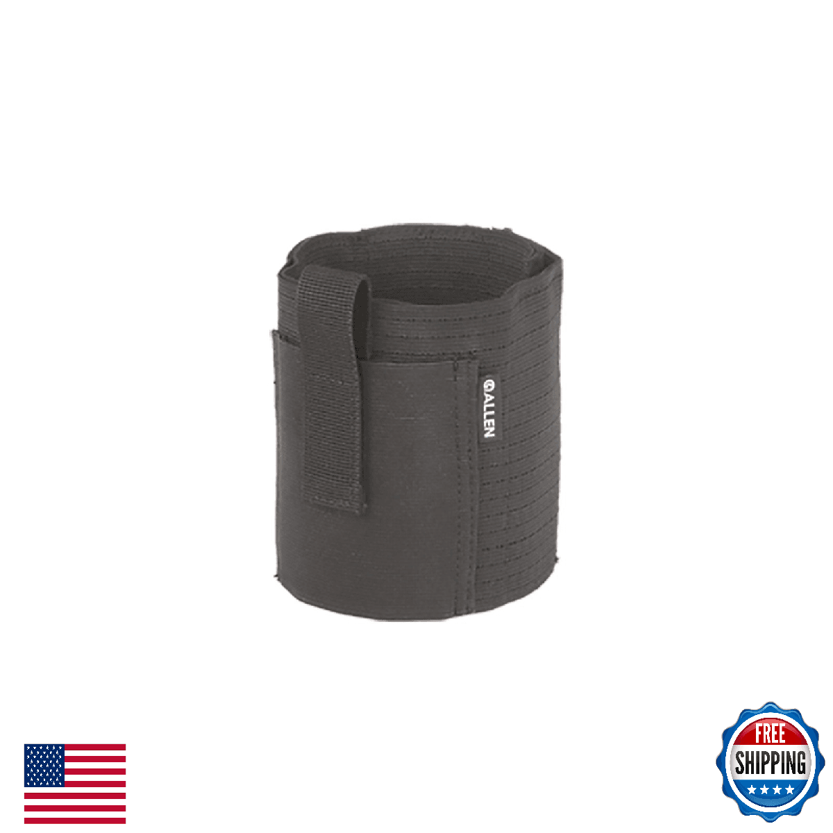 Allen Company Hideout Ankle Holster Black for Small Frame Revolvers & Semi-Autos - Image 1