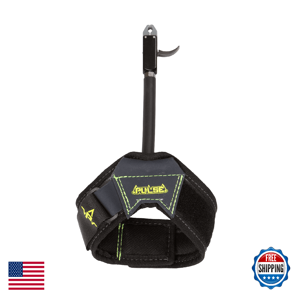 Allen Company Adult Archery Caliper Release, Black, Padded, 360° Rotating Head - Image 1