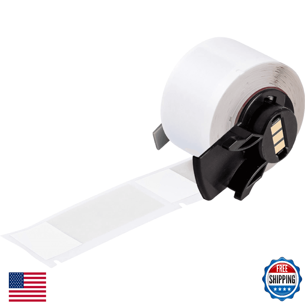 Brady Self-Laminating Vinyl Labels for M610 M611 M710 BMP61 BMP71 Printers 2.5x1 - Image 1
