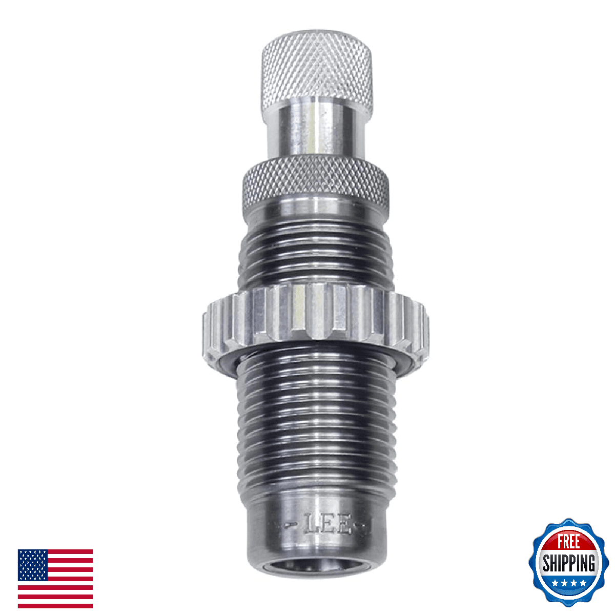 Lee Precision 90860 Carbide Factory Crimp Die 9mm Luger Reloading - Image 1