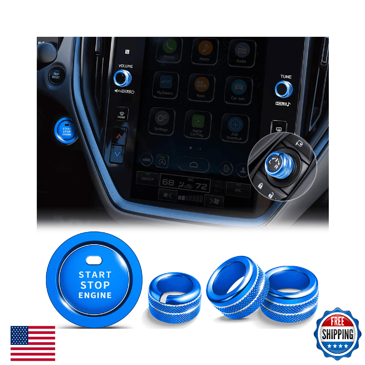Polodunn for Subaru Crosstrek Accessories 2024-2026, Impreza 2024-2026, Forester - Image 1