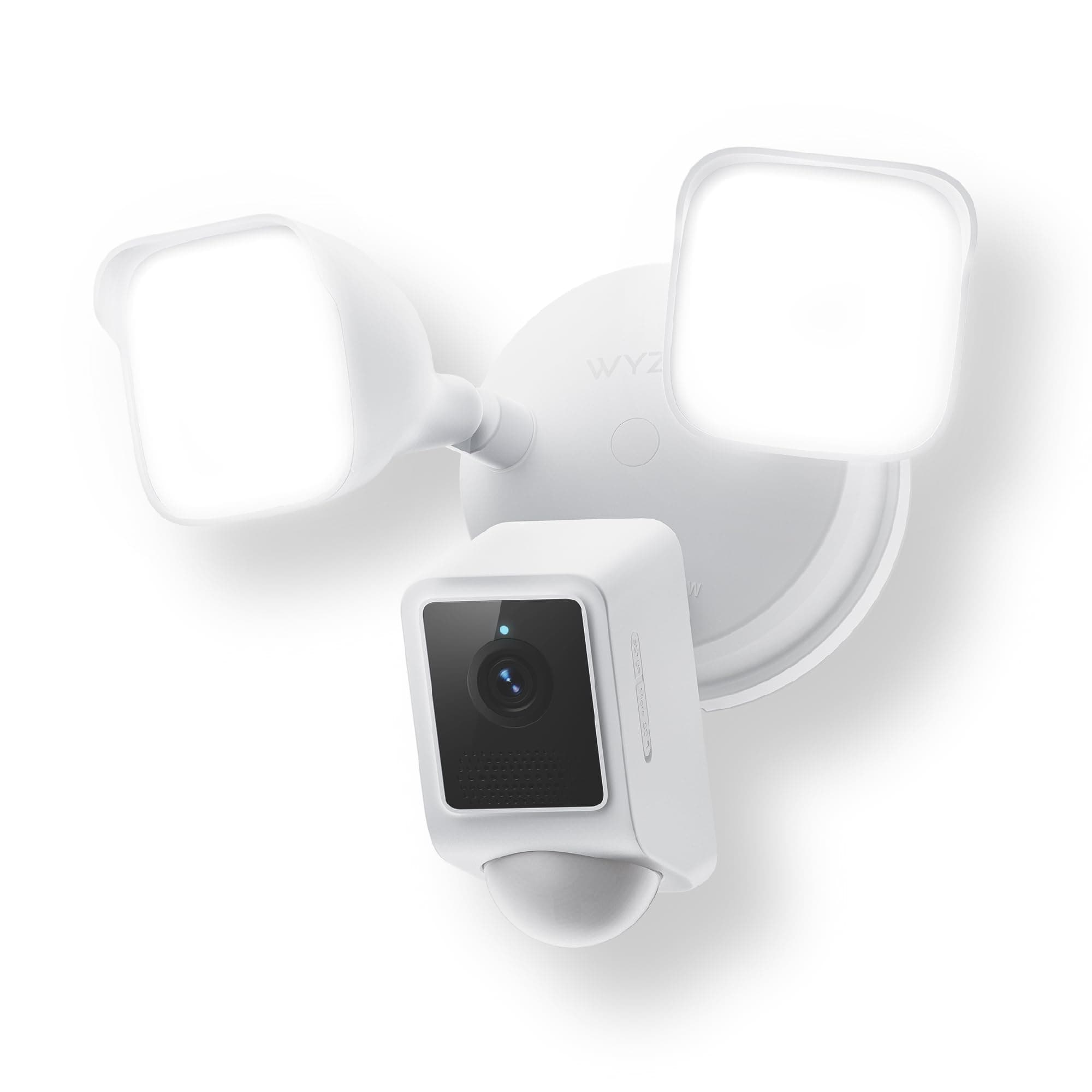 WYZE Floodlight Camera v2, 2K HD Outdoor Security, Color Night Vision, 2800 Lume - Image 1