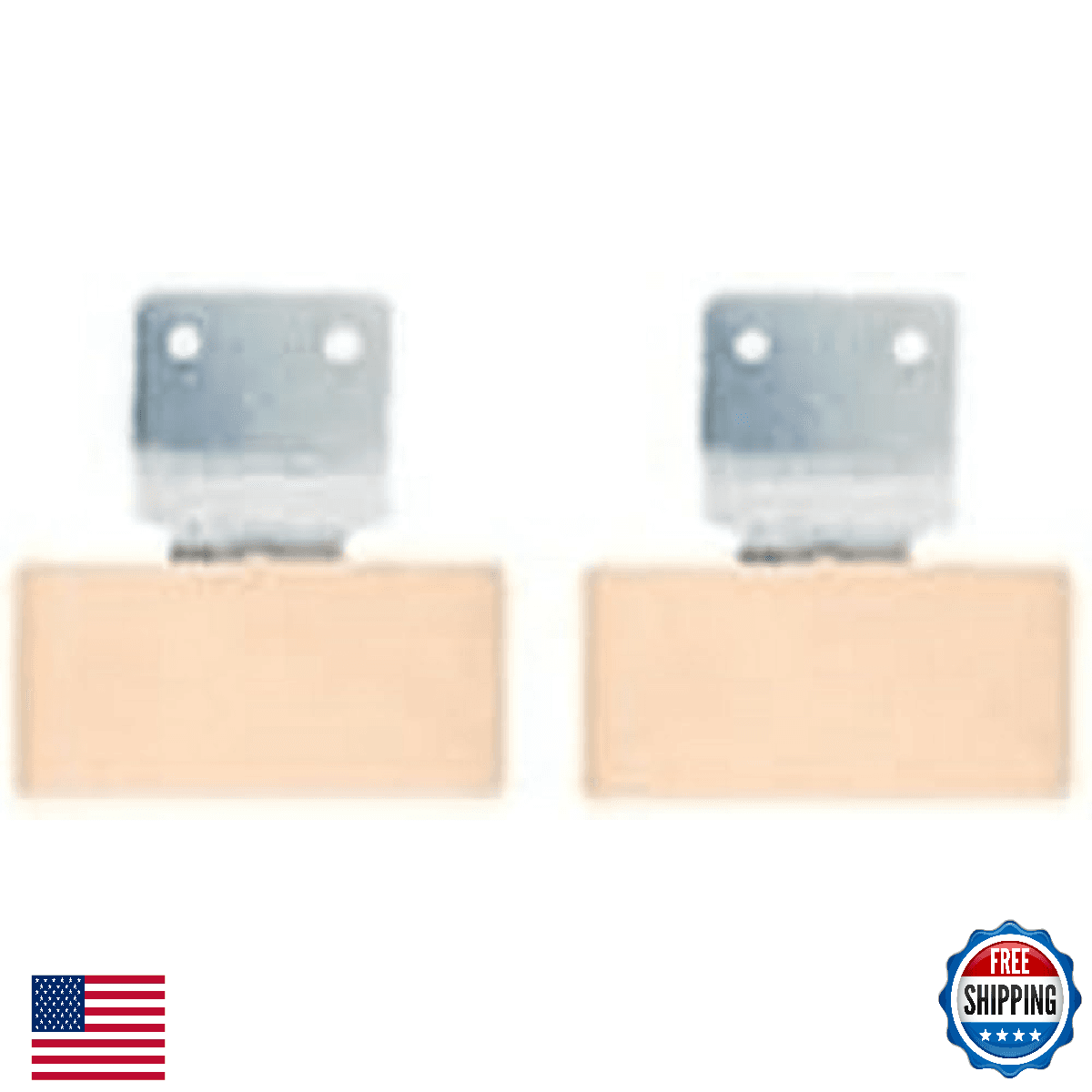 Weaver Leather Leather Covered Vertical Blevins Buckle Aluminum/Stainless Steel - Image 1