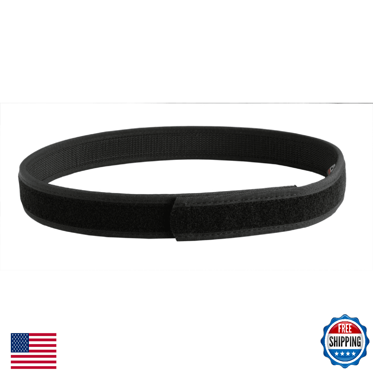 Uncle Mike's Kodra Black XL 44-48 Reverse Ultra Inner Duty Belt - Image 1