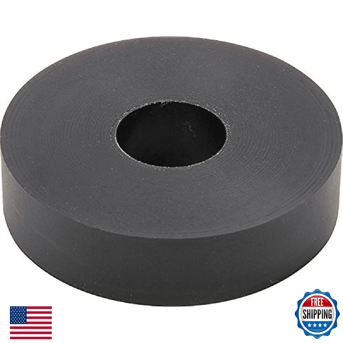 Allstar Performance ALL64339 1/2" Bump Stop Puck 65dr Black Kit - Image 1