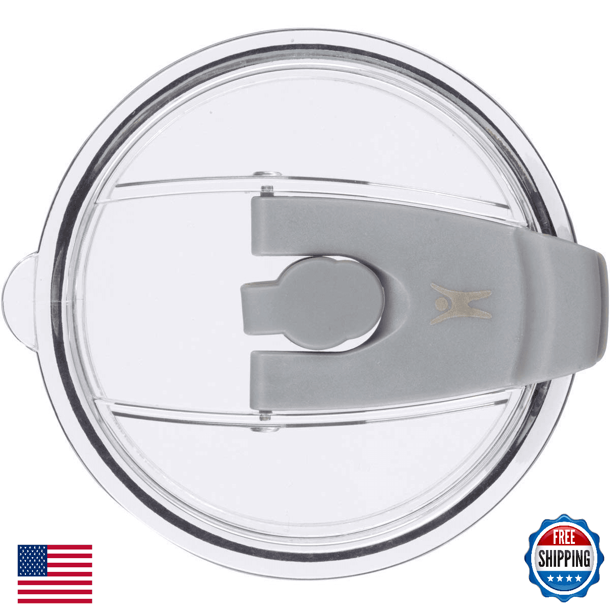 Healthy Human Spill-Proof Tumbler Lid for 12oz & 20oz Cruisers, BPA-Free - Image 1