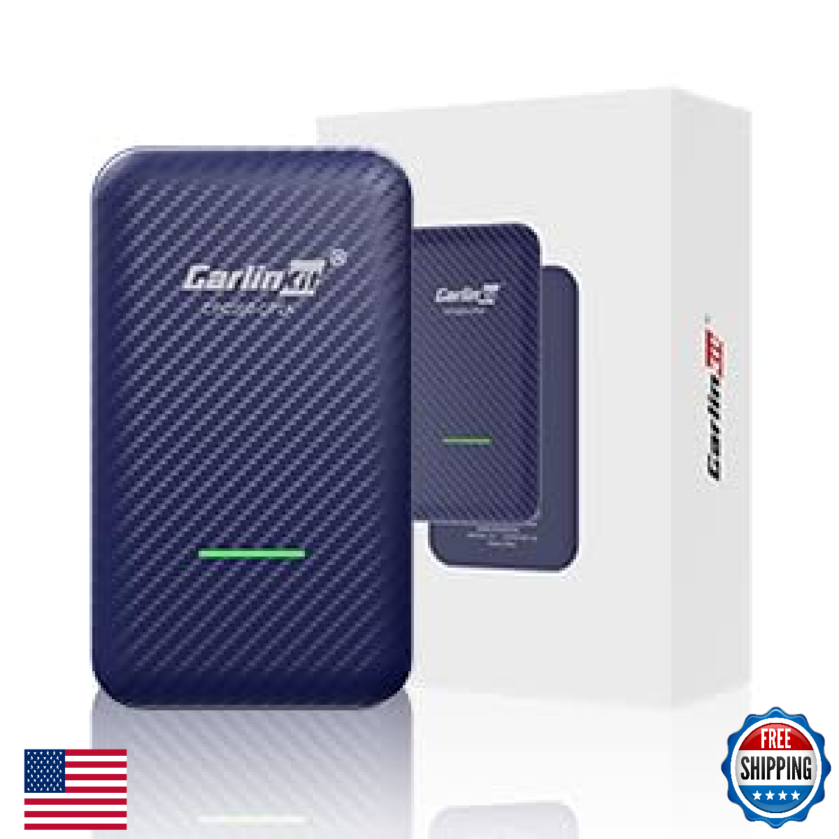 Carlinkit 4.0 Wireless CarPlay & Android Auto Adapter 2-in-1 Plug & Play - Image 1