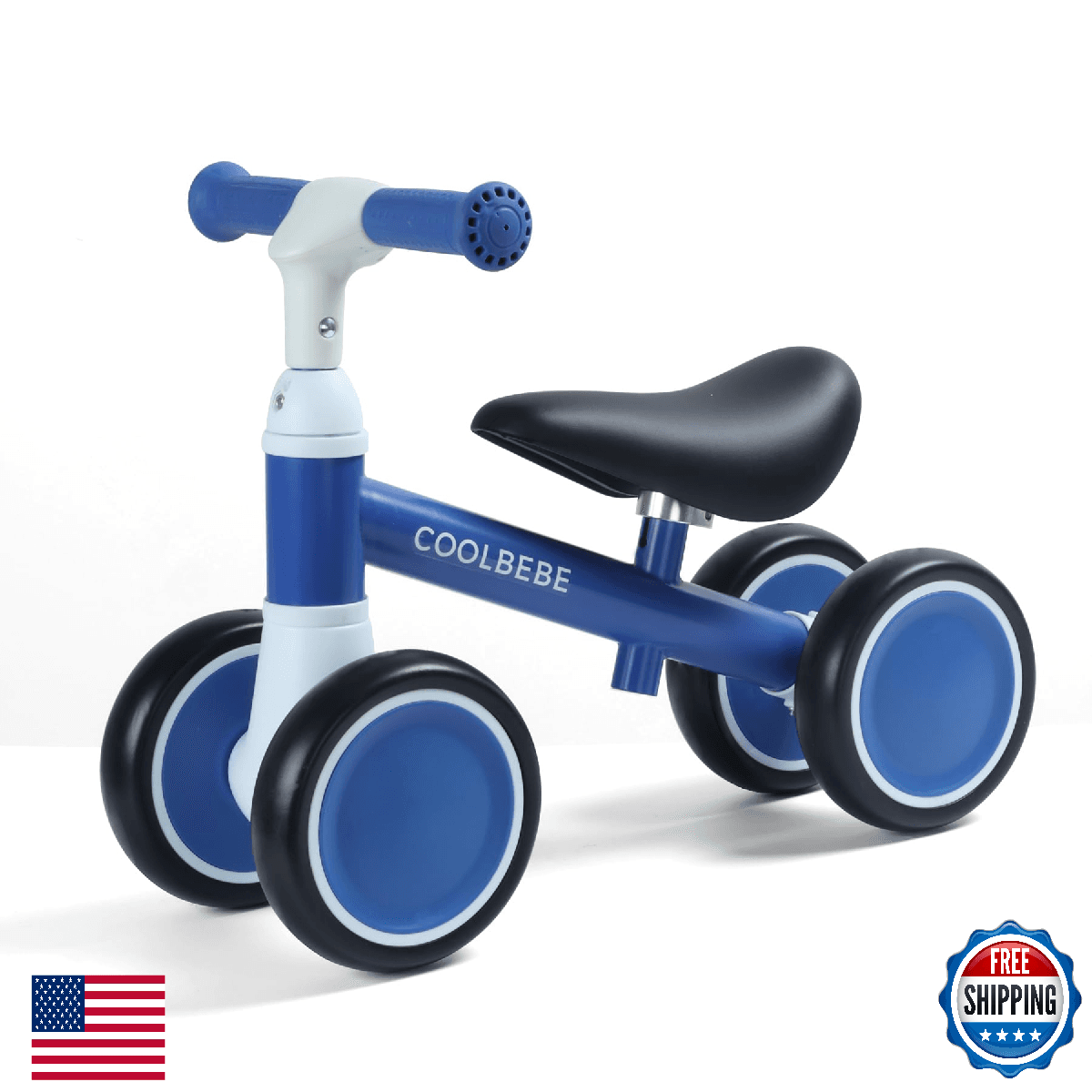 COOLBEBE Toddler Balance Bike for 1 Year Old Boys Girls Gift, 2 Years Toddler Ba - Image 1