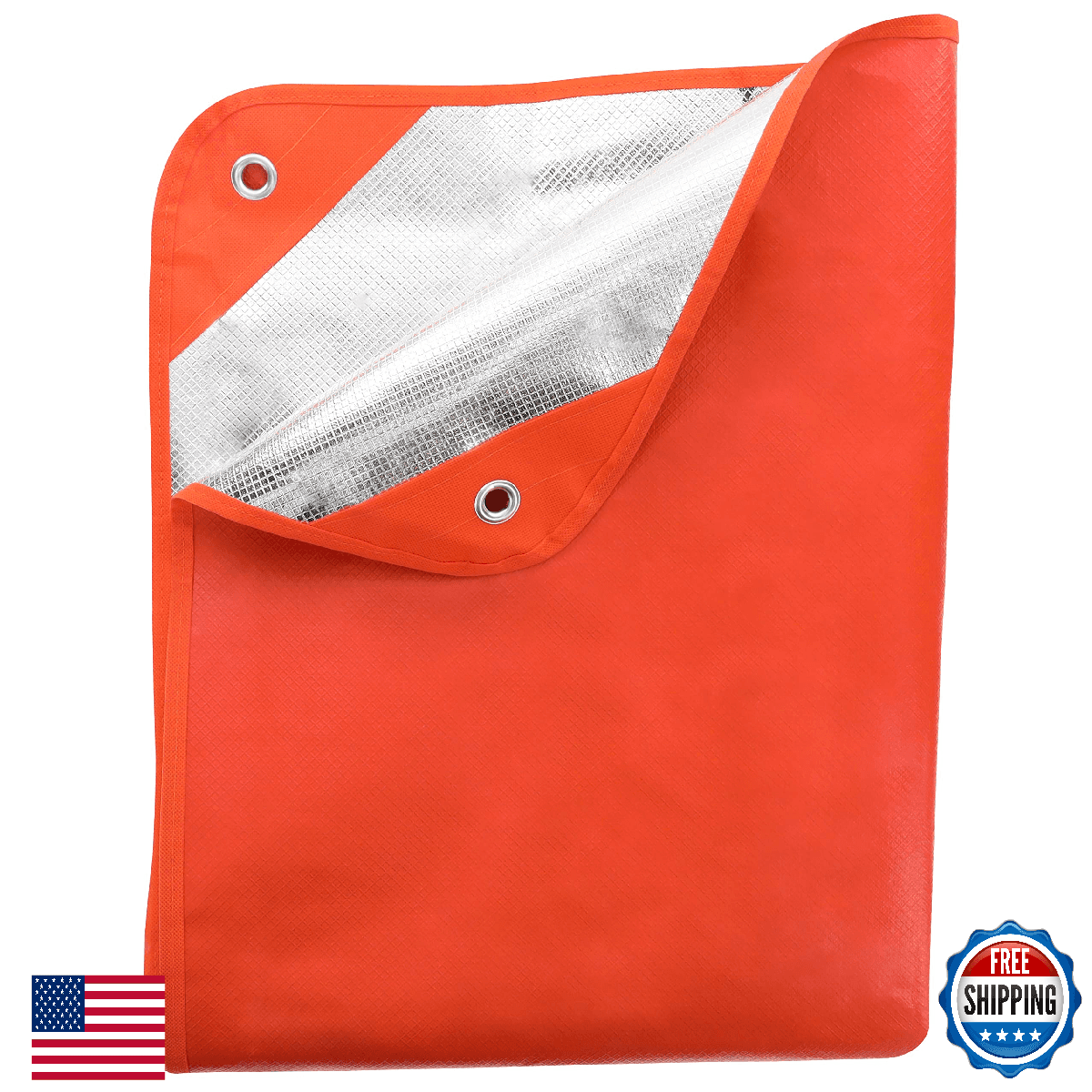 UST Survival Blanket/Tarp 2.0 - Windproof, Waterproof, Reflective 20-PGR0010-08 - Image 1