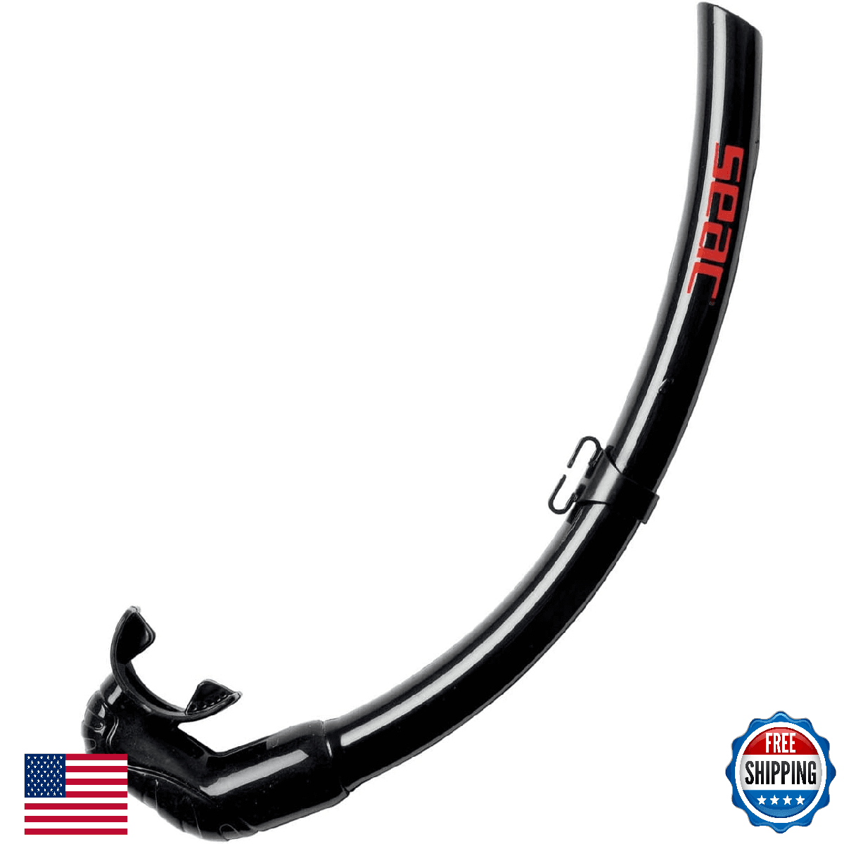 Seac Top Flex Foldable Snorkel - Diving, Snorkeling, Freediving, Spearfishing - Image 1