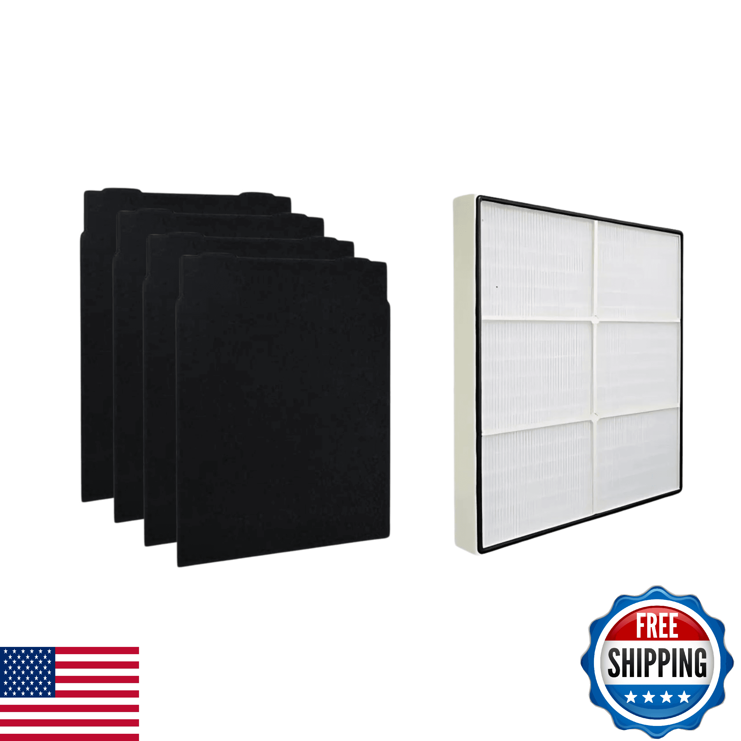 Nispira True HEPA Carbon Pre Filter Set for Kenmore 83375, 833 Series - Image 1