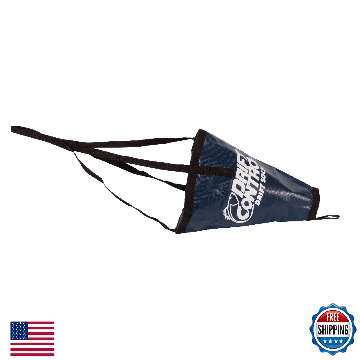Lindy Drift Control Fisherman Series Drift Sock Anchor for Fishing Boat - Image 1