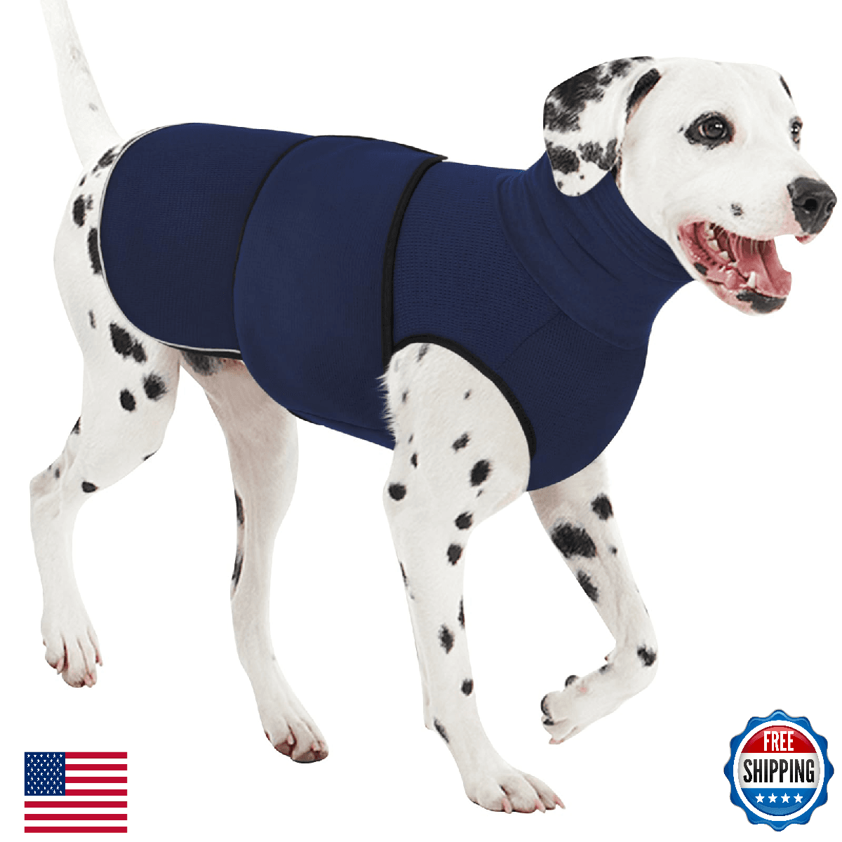 AOFITEE XL Dog Anxiety Vest Thunder Shirt Breathable Calming Jacket - Image 1