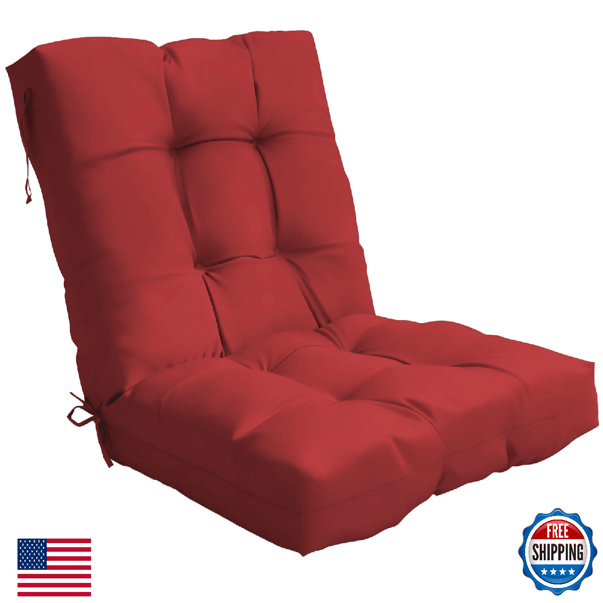 zanwu hwyd Outdoor Chair Cushion 42x21x4 Inch Patio Cushions Dining Rocking High - Image 1