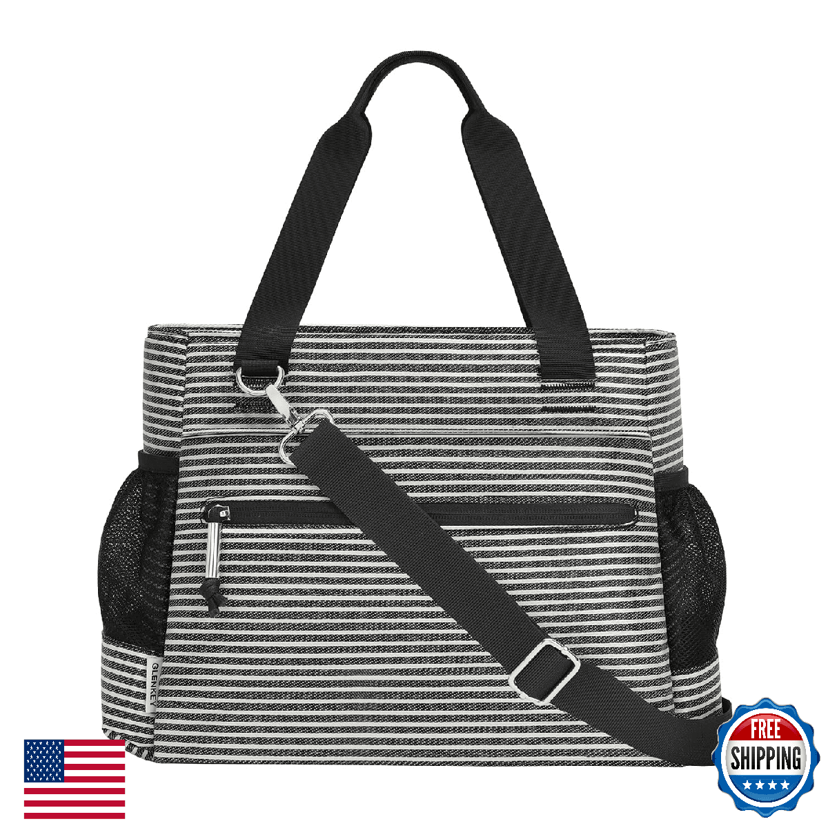 GLENKEY Insulated Lunch Box Lunch Bag Tote - Large Leakproof Cooler Bags for Wom - Image 1