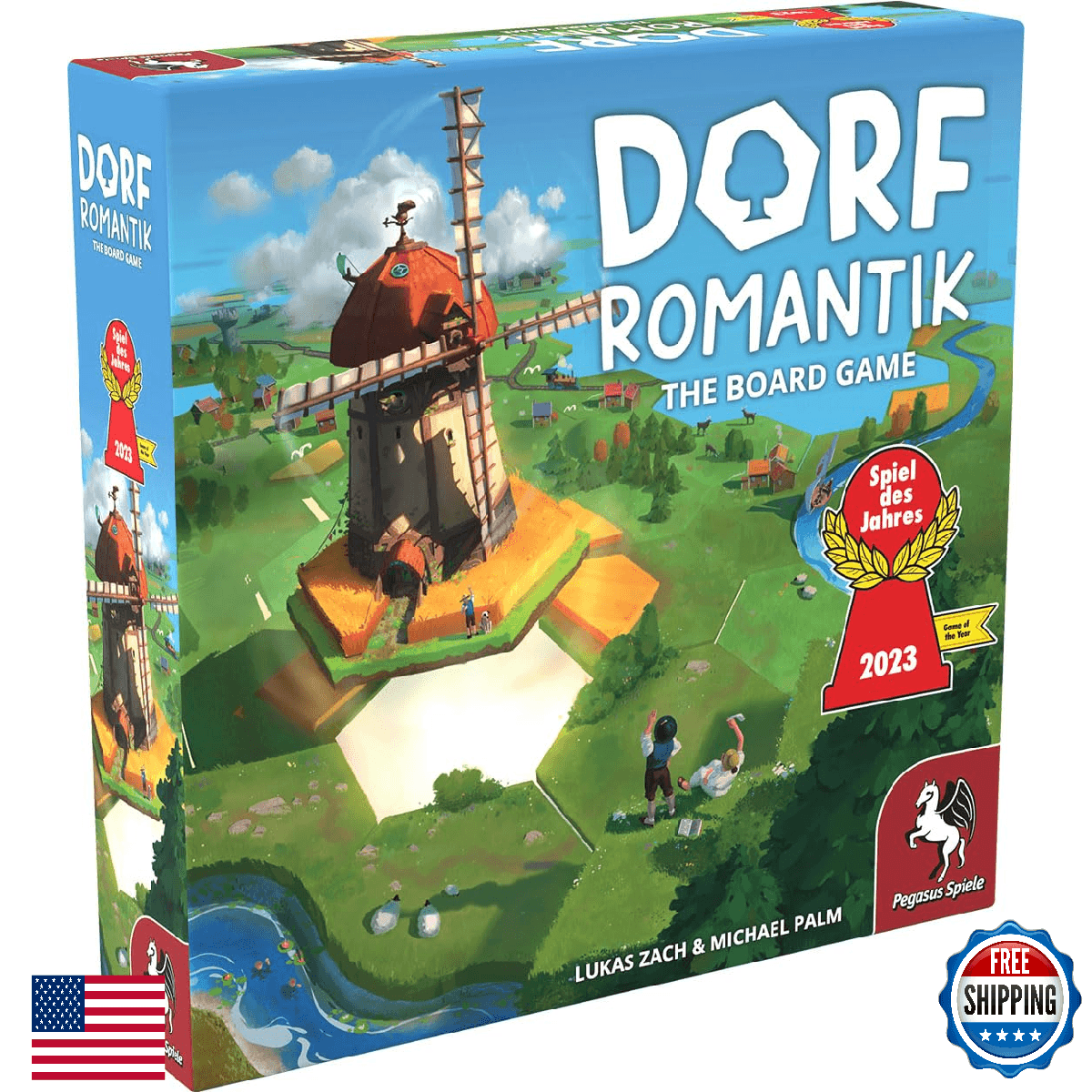 Dorfromantik Board Game US Edition - 2023 Spiel des Jahres Winner - Image 1