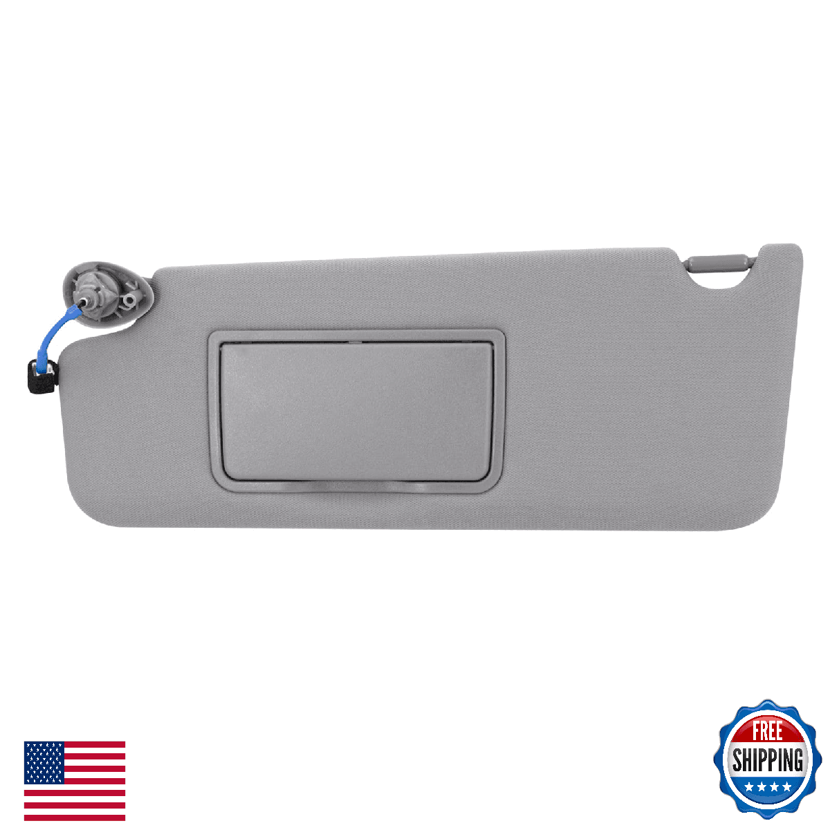 Honda Pilot 2017-2022 Left Driver Side Sun Visor Gray Honda Ridgeline 2018-2023 - Image 1