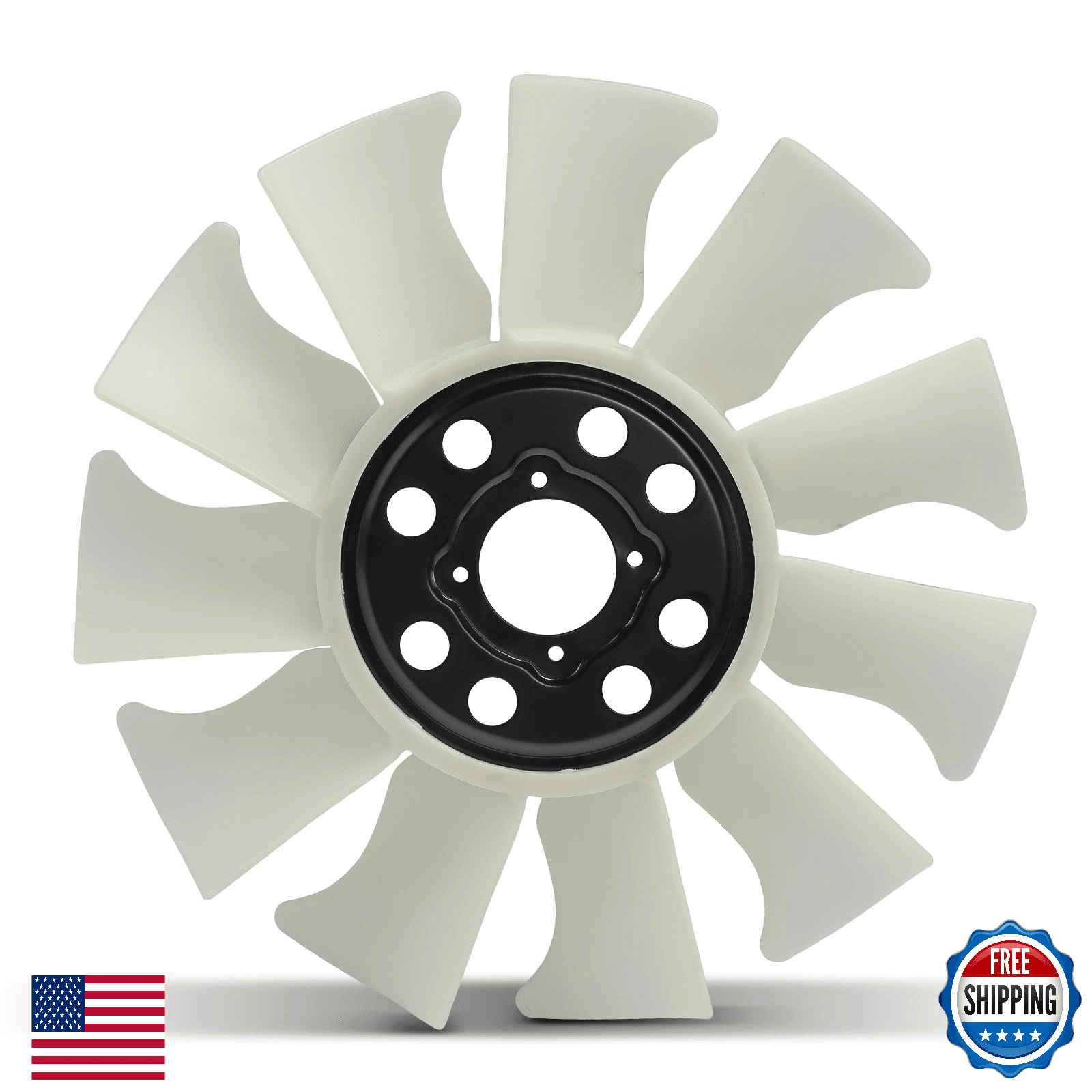 A-Premium Radiator Cooling Fan Blade Ford Explorer Ranger Mercury Mountaineer V6 - Image 1