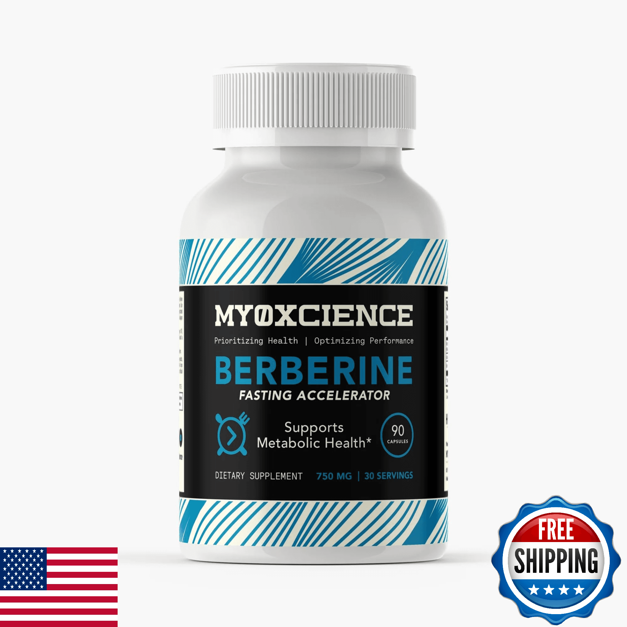 MYOXCIENCE Himaberb Berberine HCL & ALA Fasting Accelerator 750mg - Image 1