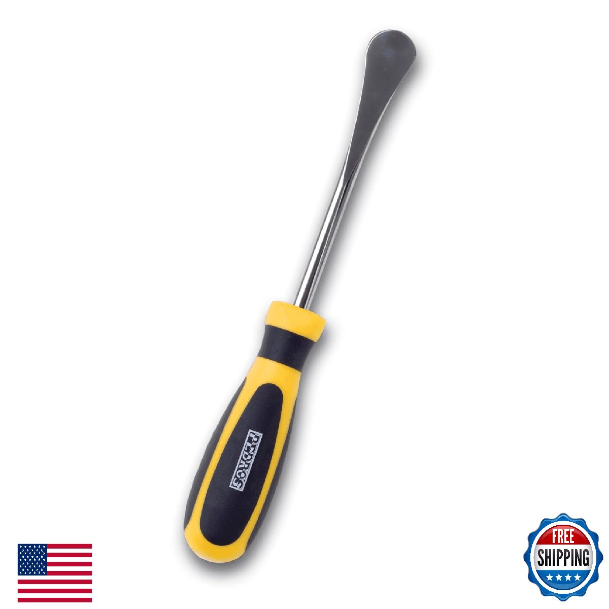 Pedro's Downhill Tire Lever - Black/Yellow - Removes Stubborn Tires - Image 1