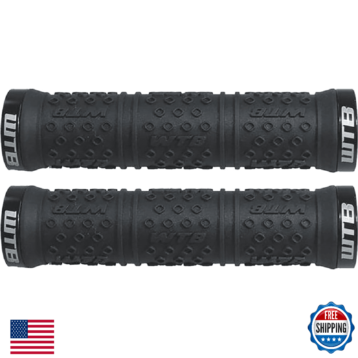 WTB Tech Trail Clamp-On Grips - 30mm Diameter for Small/Medium Hands - Image 1