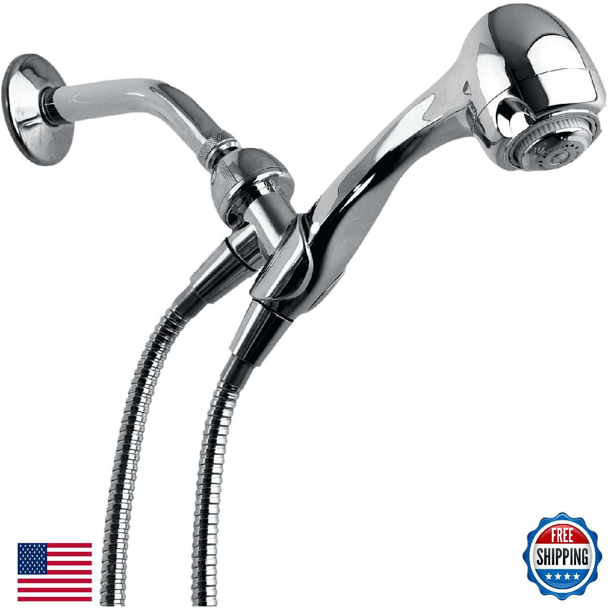 Niagara Conservation N2942CH Earth Spa 3-Spray with 1.25 GPM 2.7-in. Wall Mount - Image 1
