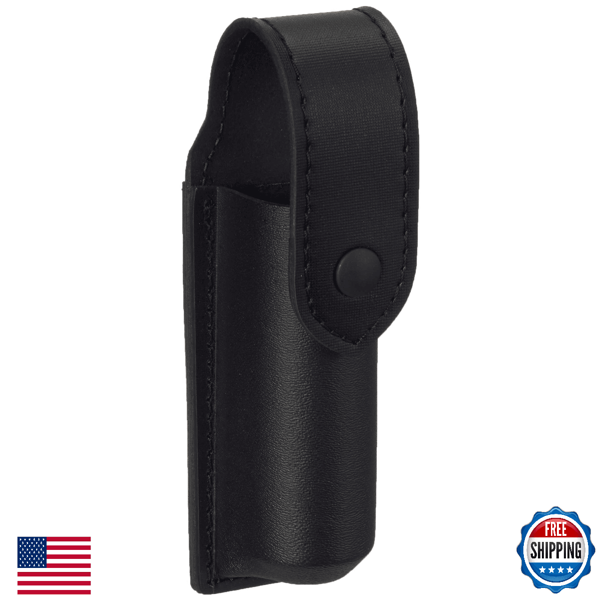 Bianchi 38 Mk4 STX Tac Blk OC/Mace Holder - SafariLaminate, 2.25" Duty Belt - Image 1