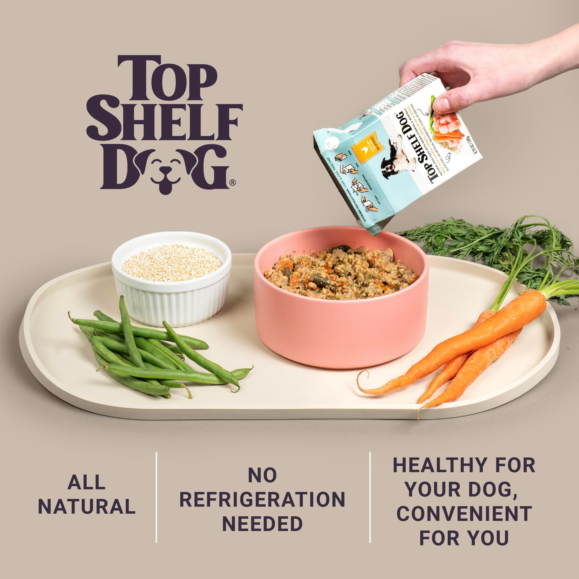 Fresh Dog Food: All-Natural Complete Meal, Topper, Wet, Vitamins & Minerals - Thumbnail 4