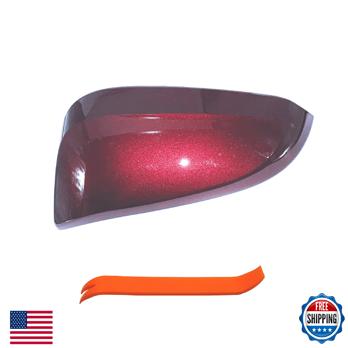 LAUBDGIE Left Driver Mirror Cover Cap for Toyota RAV4 2013-18 - Image 1