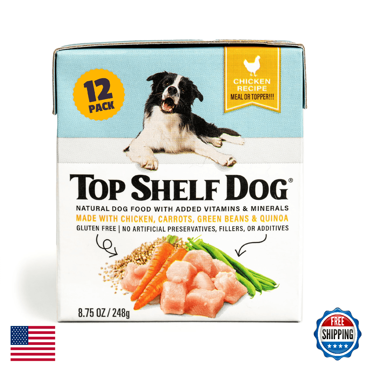 Fresh Dog Food: All-Natural Complete Meal, Topper, Wet, Vitamins & Minerals - Image 1