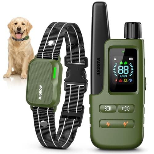 Jugbow Dog Shock Collar - 4500FT Remote Training, IPX8 Waterproof, 4 Modes - Image 1