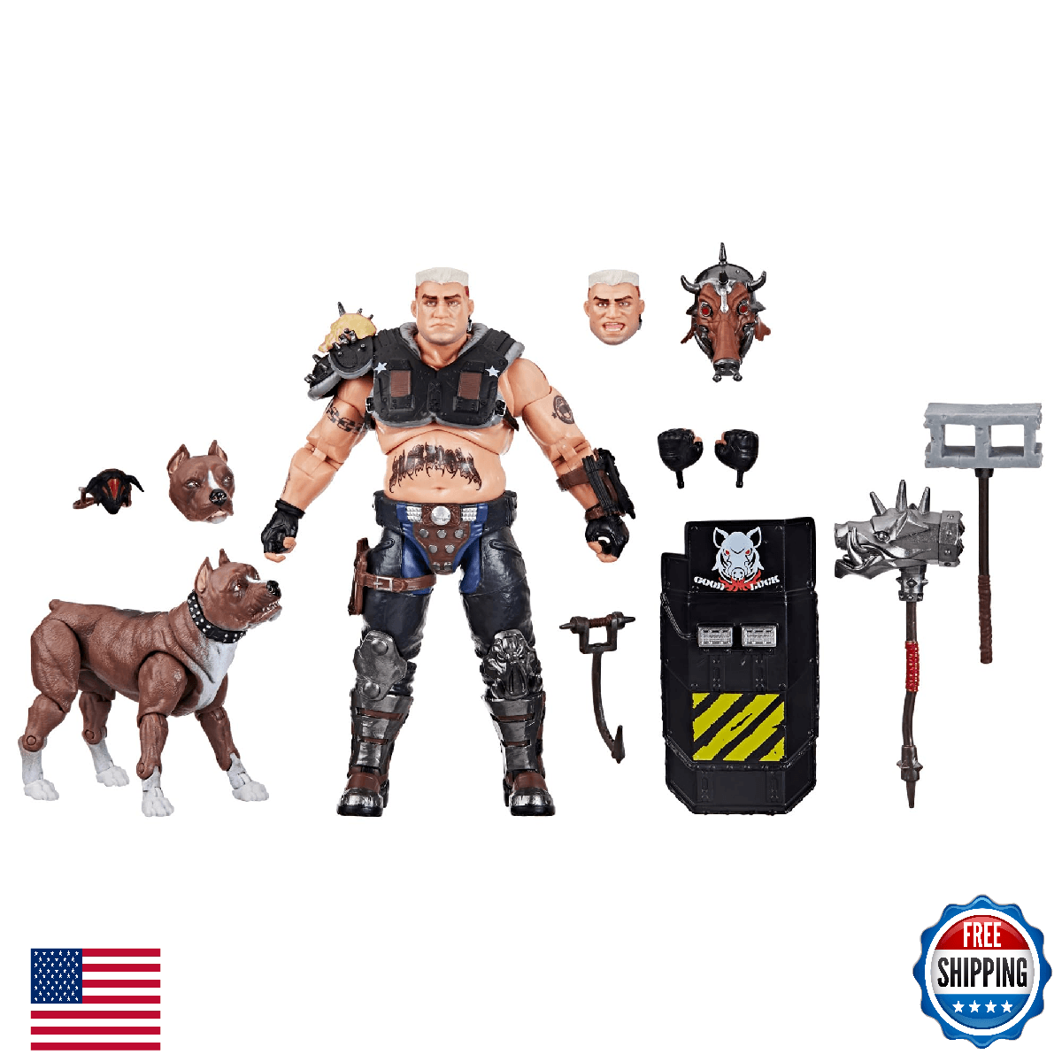 G.I. Joe Classified Series Dreadnok Road Pig & Rawkus 6in Action Figure w/Access - Image 1