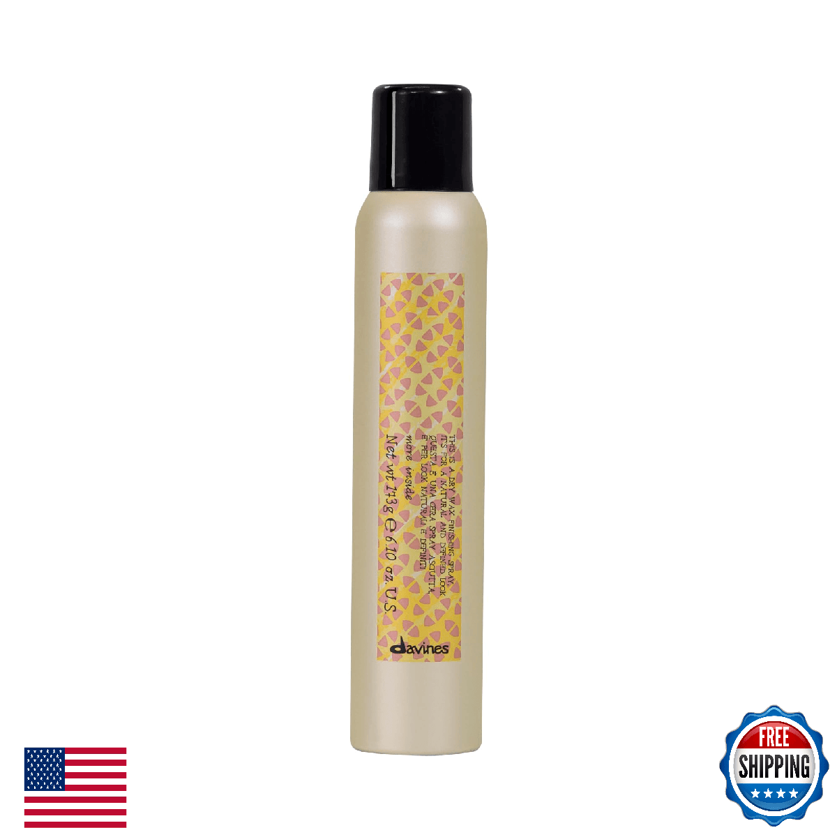 Davines This is a Dry Wax Finishing Spray, 6.10 oz - Satin-Matte Finish - Image 1