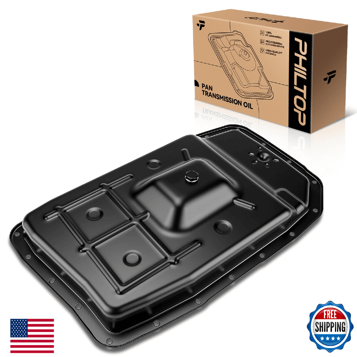 PHILTOP 265-854 Transmission Oil Pan Ford F-150 2011-18 Mustang Expedition - Image 1