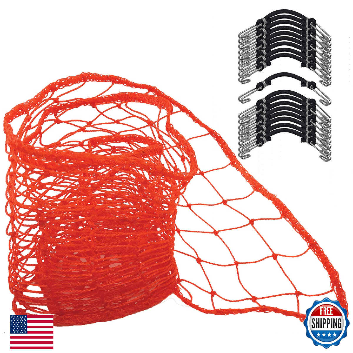 Champion Sports Replacement Net + Bungee Loops for LBT10 Lacrosse Rebounder - Image 1