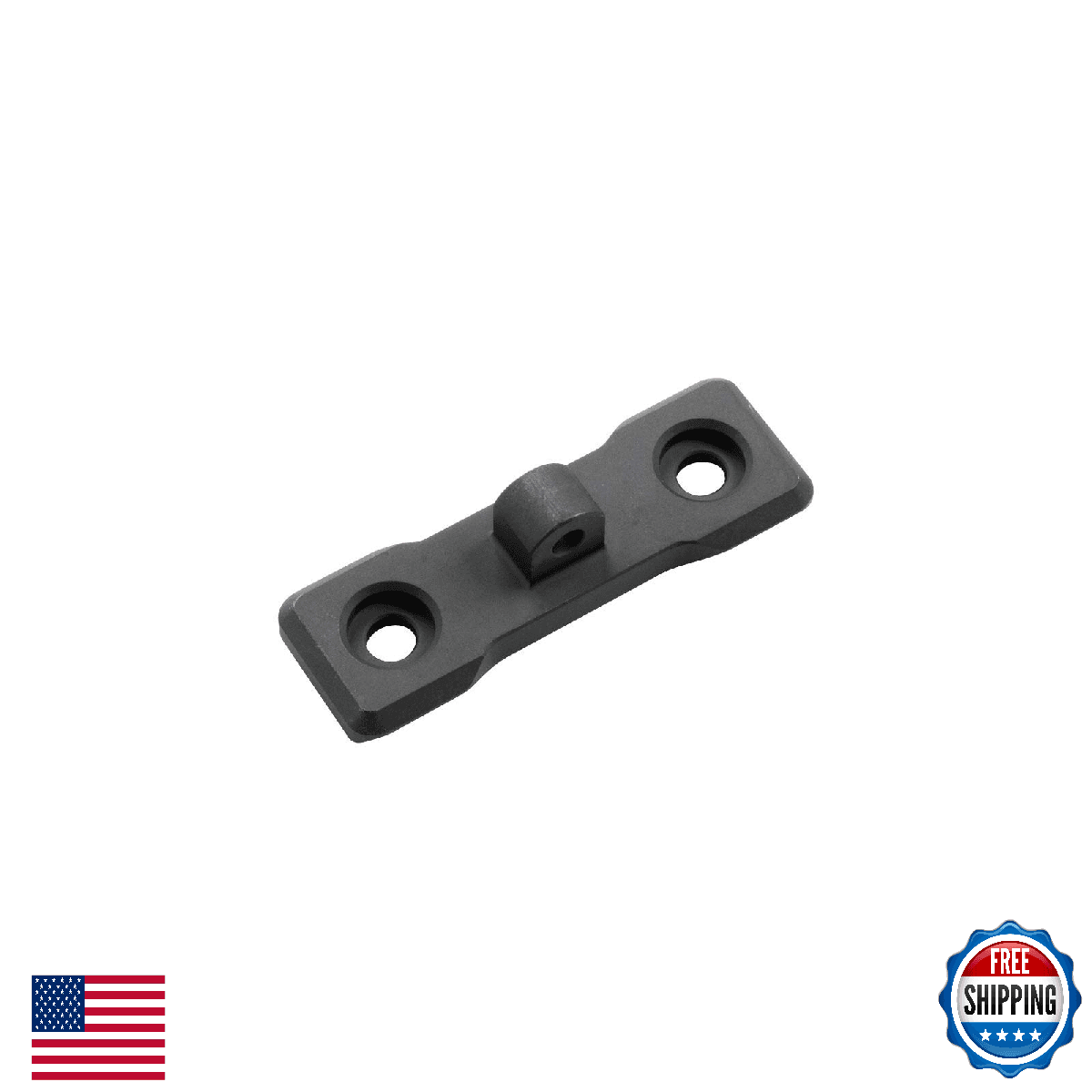 Magpul M-LOK Bipod Mount, Black - Harris-Style Stud Compatible - Image 1