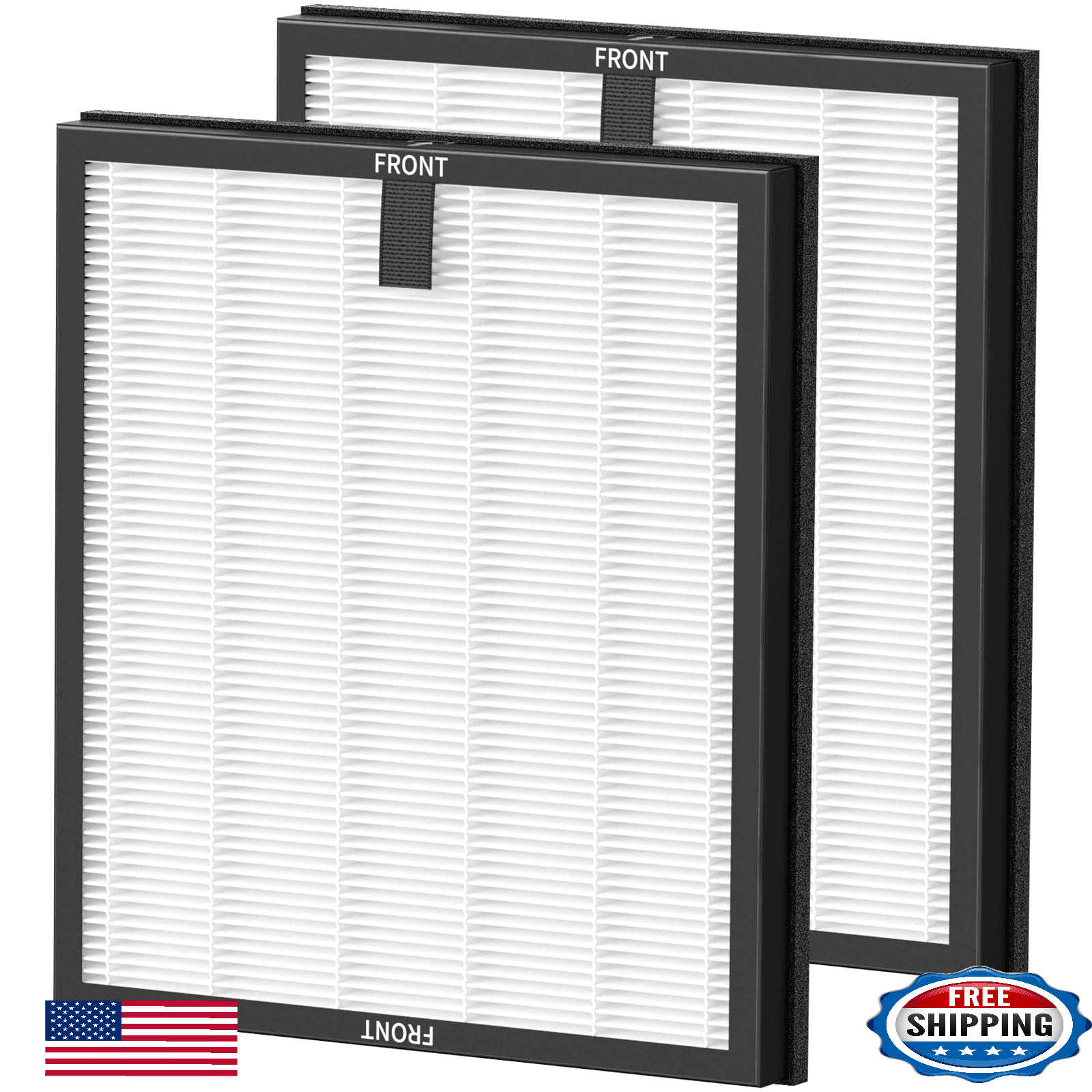 2-Pack HY4866 Replacement Filters for MORENTO / WESTHEY / YIOU M1 Air Purifier - Image 1