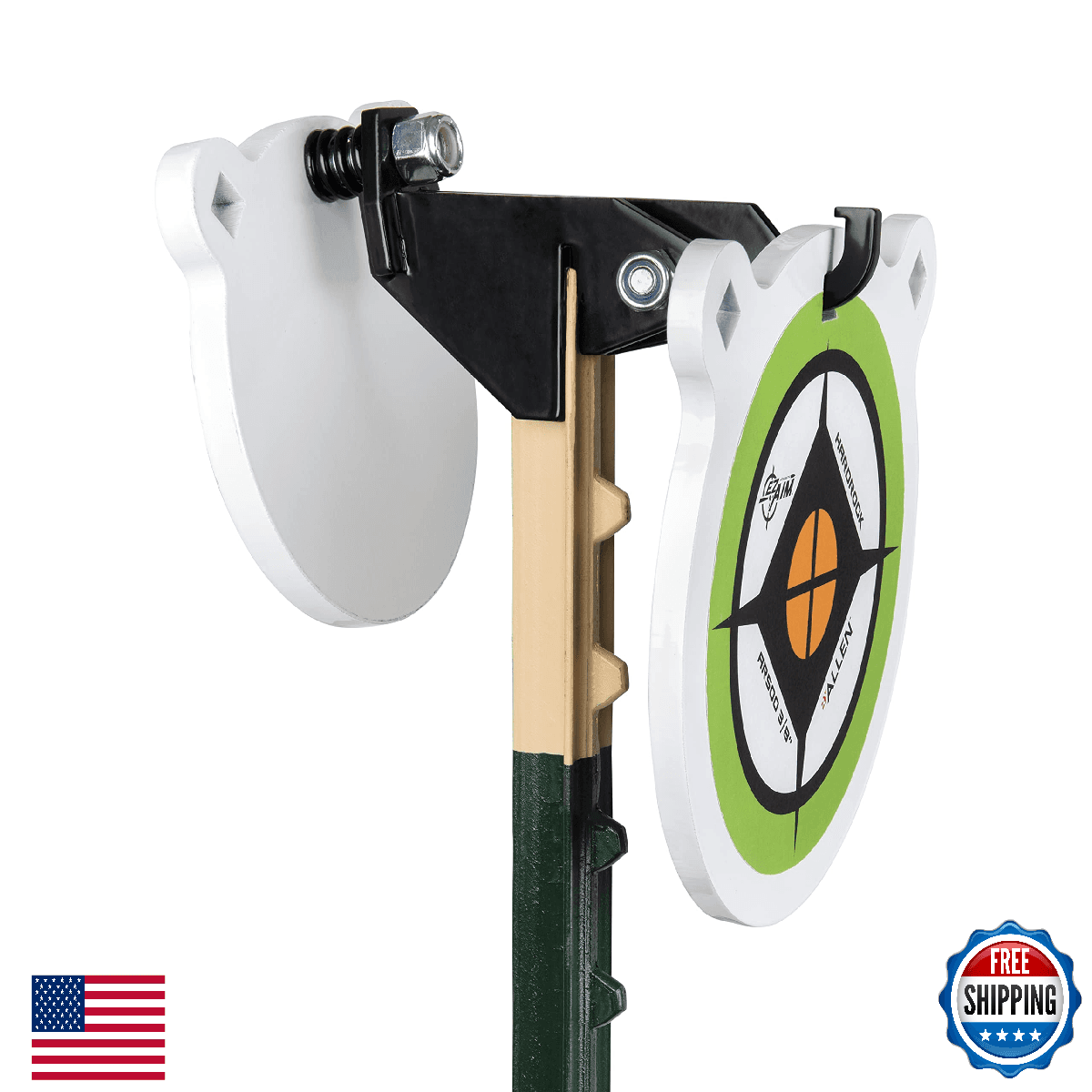 EZ Aim Fence Topper Gong Hook & Recoil Spring Combo Kit - Target System - Image 1