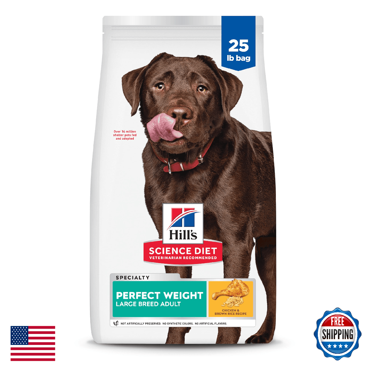 Hill's Science Diet Perfect Weight Large Breed Adult Dry Dog Food 1-5, Quality P - Image 1