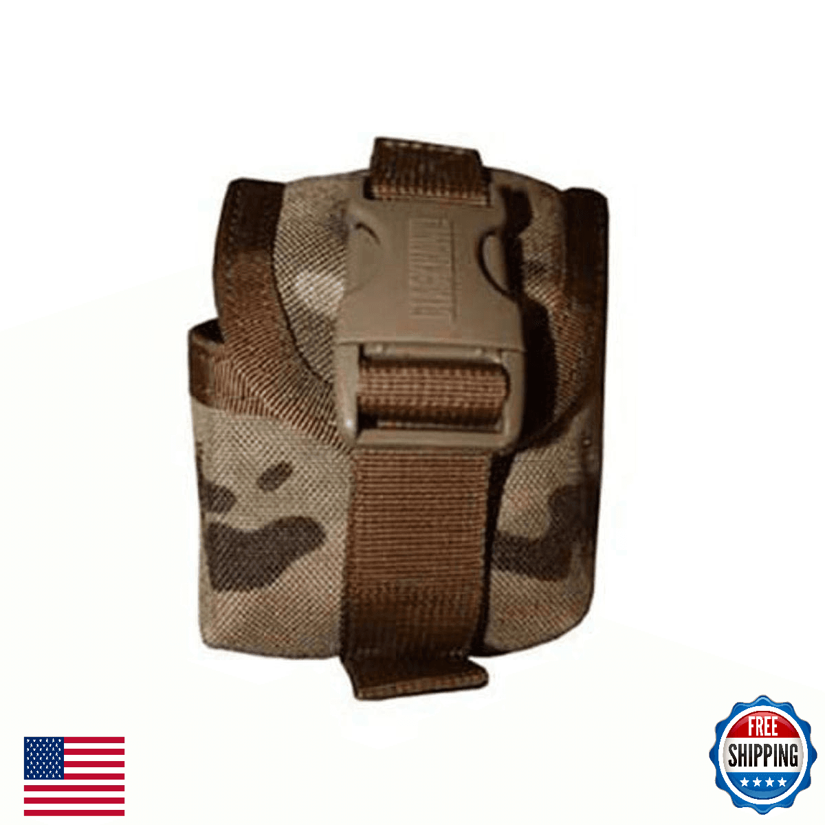 Blackhawk 37CL12MC Single Frag Grenade Pouch MOLLE - MultiCam - Image 1