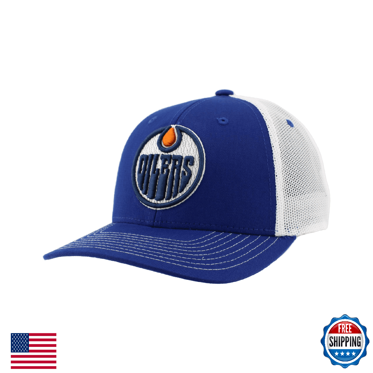 Edmonton Oilers NHL Officially Licensed Adjustable Snapback Hat Dakota Icon Team - Image 1