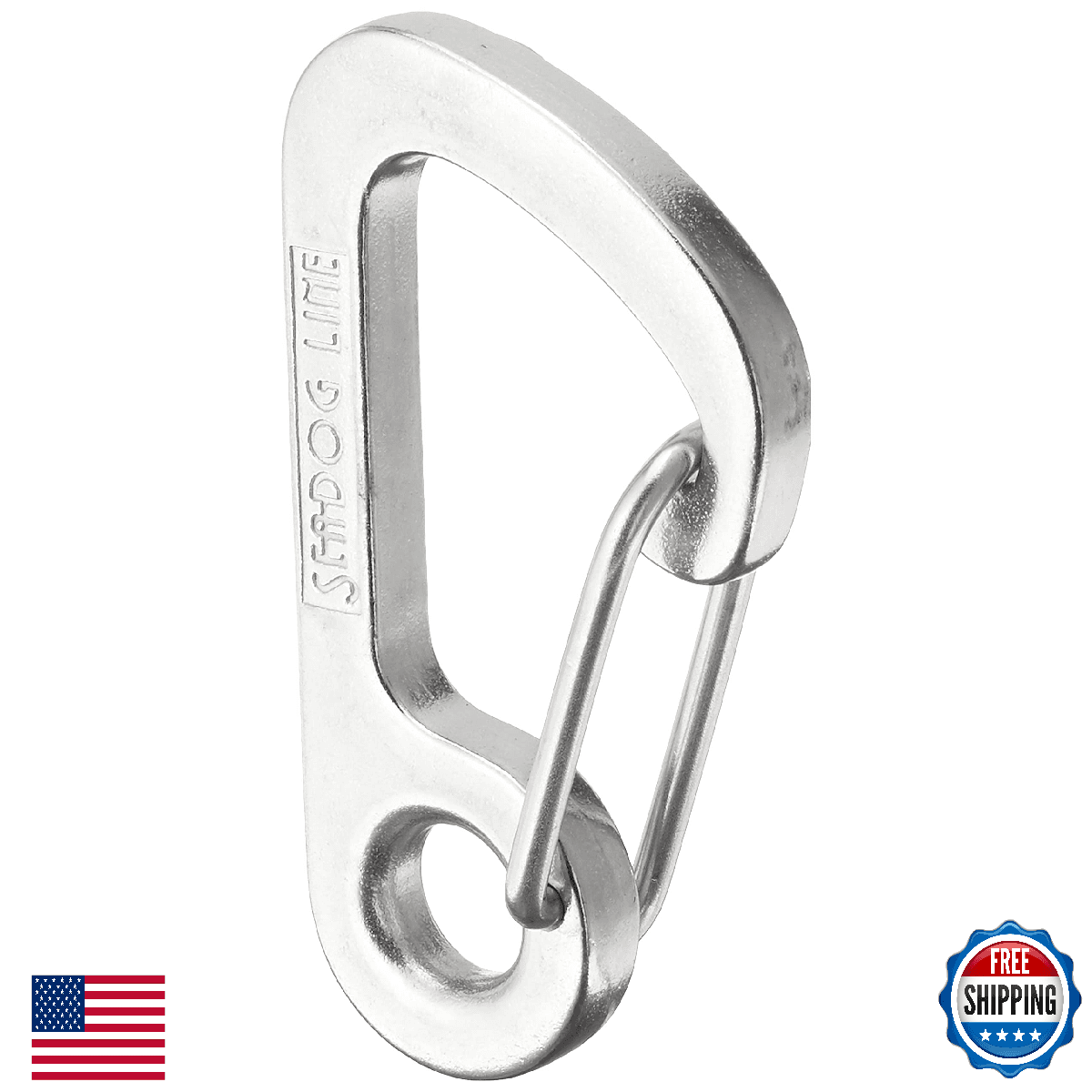 Sea Dog 491055-1 Boat Hook Mooring Buoy Snap Kit 316 SS Marine - Image 1
