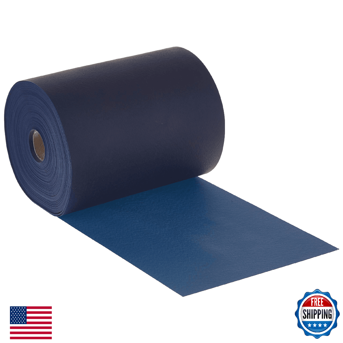 Cando 1364091 Latex-Free Exercise Band, Blue, 25 yd Dispenser, 10-5634 - Image 1